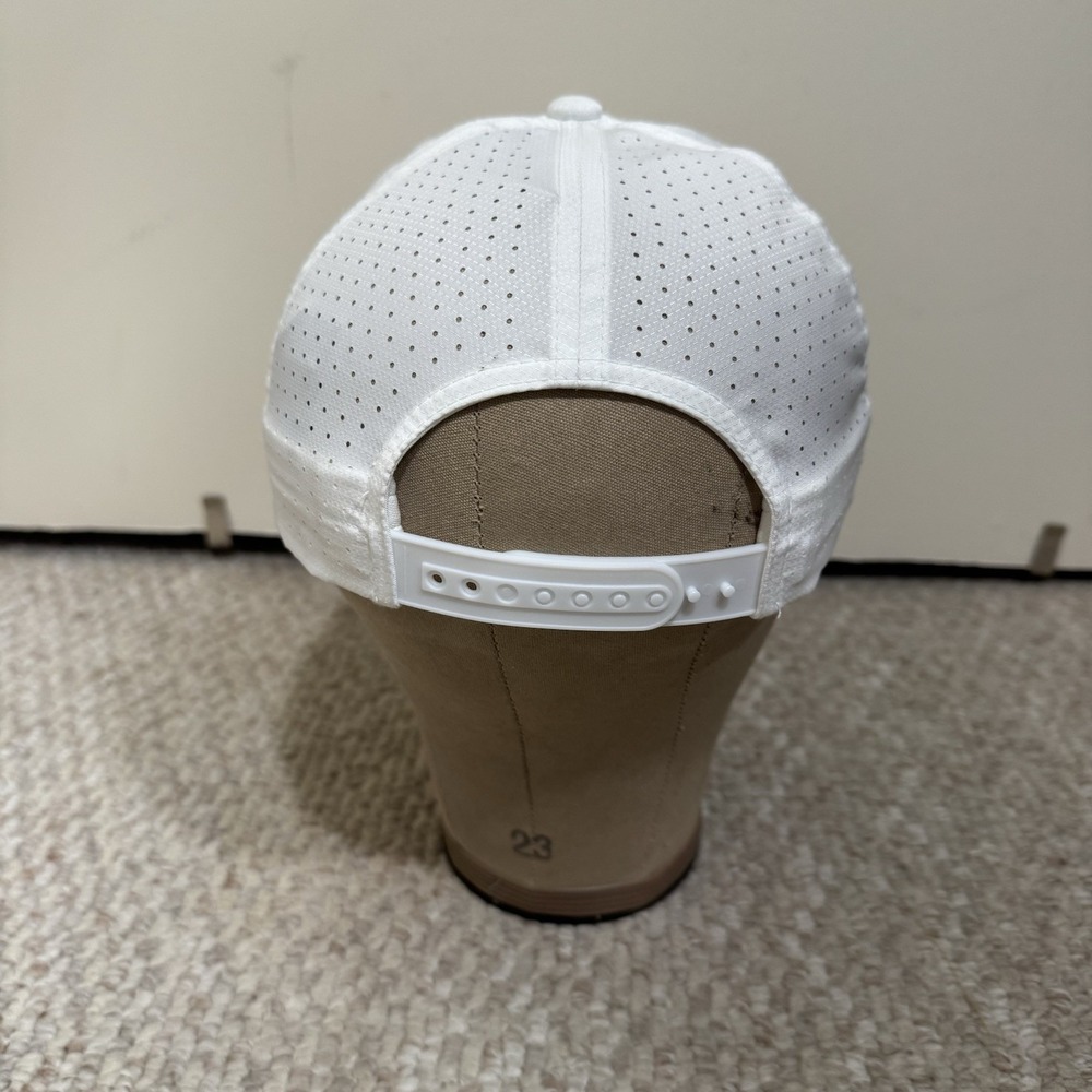 G/FORE Bear Lakes Country Club White Pink Snapback Hat Cap Flexfit Tech Golf - Picture 6 of 10